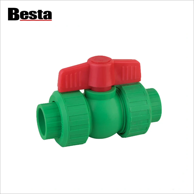 Pourquoi une valve à billes en plastique PPR double Union est-elle un choix fiable pour la plomberie?