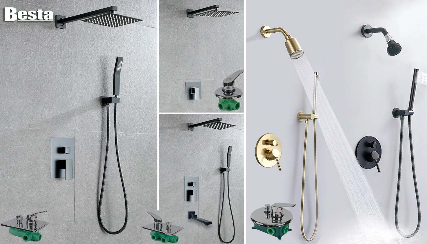 Caractéristiques des matériaux de mélangeur de douche PPR